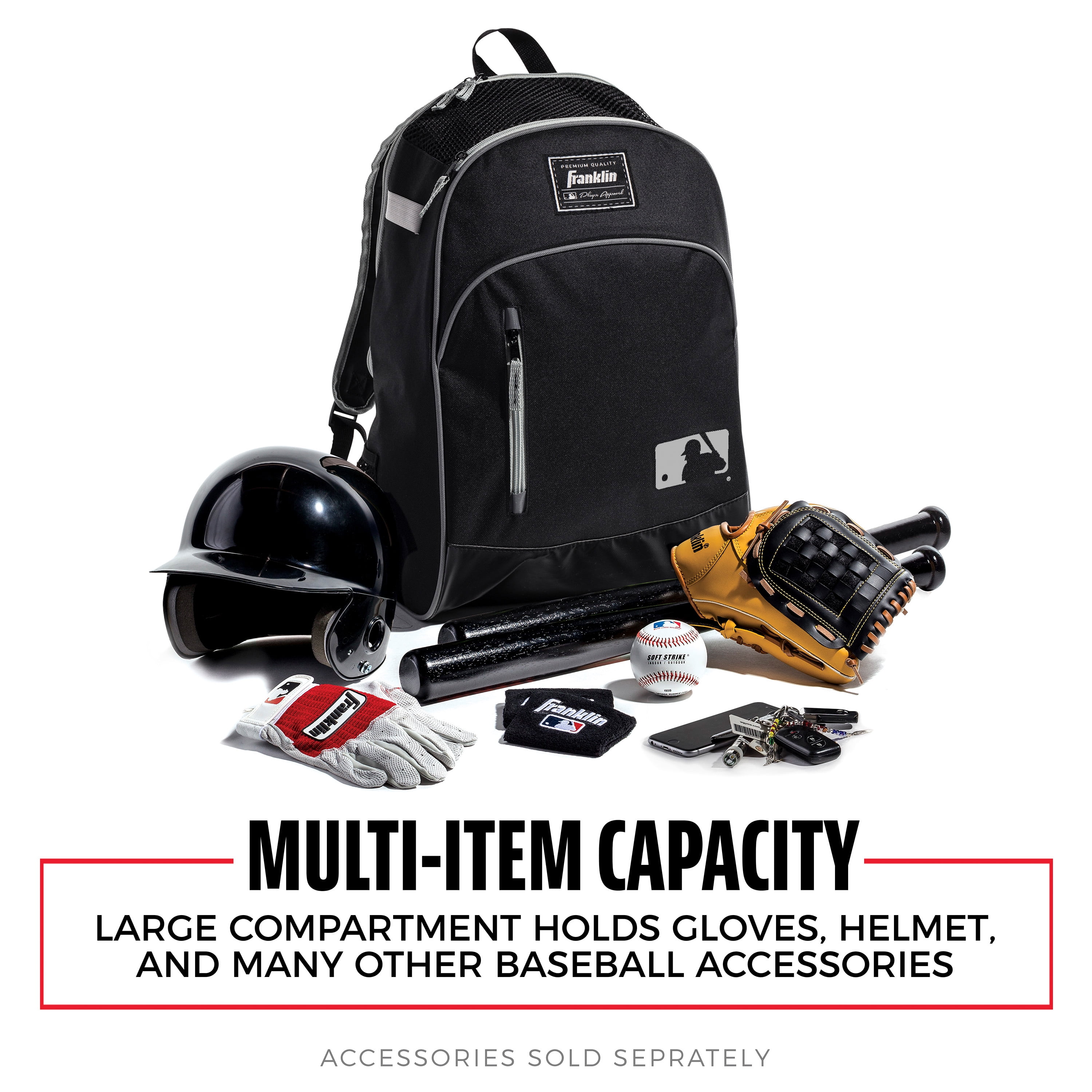 Franklin Sports MLB Batpack - Thumbnail 5