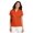 Orange, variant on Port Authority L528 Ladies Performance Fine Jacquard Polo, Grey Smoke, 4XL, Womens Polo Shirts