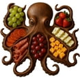 thumbnail image 5 of Octopus Charcuterie Platter, Nautical Serving Tray for Cheese, Meats & Fruit – Ocean Theme Party Board – Unique Gift for Seafood Lovers & Entertainers (Style-A), 5 of 6