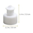 thumbnail image 4 of Troglfold Reusable Bottle Lids 30pcs Water Bottle Replacement Caps, Reusable Push Pull Sport Bottle Lid,1.38"X1.18"X1.18", 4 of 10