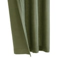 thumbnail image 4 of Loft Living Amora Light Filtering Grommet Indoor Curtain 52 x 95 in Green, 4 of 7