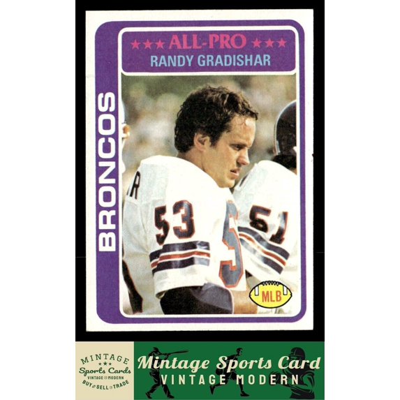 1978 Topps Randy Gradishar #480 Denver Broncos Football Card