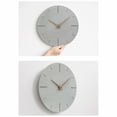 thumbnail image 4 of Reloj de pared redondo, reloj colgante que no hace tictac para decoración del hogar, 4 of 5