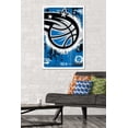 thumbnail image 2 of NBA Orlando Magic - Maximalist Logo 23 Wall Poster, 22.375" x 34" Framed, 2 of 5