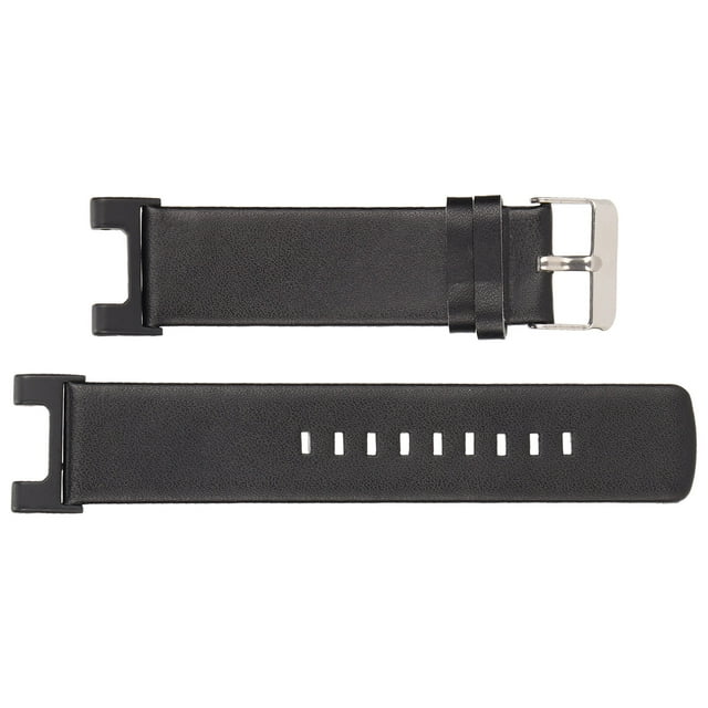 Correa de cuero Bling Bling para reloj de pulsera Amazfit T Rex Pro color negro