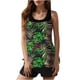 thumbnail image 3 of TaTaai Women's Vintage Conservative Bikini, High Waist Printed Swimsuit Set, Two Piece with Removable Padded Bra for Hot Spring Gift, 3 of 8