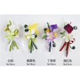 thumbnail image 2 of 4pcs , Business celebration guests, VIPs, corsages, calla lilies, wedding grooms, bride and groom's lapels, artificial flowers, wedding supplies, 2 of 6