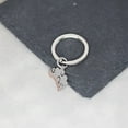 thumbnail image 3 of Stainless Steel Cloud Keychain Cute Cartoon Bag Key Chain Ornament Bag Purse Charm Keyrings Mother's Day Souvenir Gifts, 3 of 5