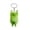 B, variant on Funny Alien Cat Keychain Set - Green Acrylic Alien Cat Pendant Set, Portable Size, Various Pose Details for Backpacks, Car Keys & Novelty Gift