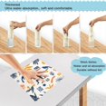 thumbnail image 3 of Yayeee 6 Pack Kitchen Dish Cloths Set for Washing Soft Drying Absorbent Microfiber Towels, Playful Forest, 3 of 9