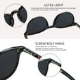 thumbnail image 3 of 2 Pairs Reading Sunglasses with UV400 Protection Lens for Women,Trendy Driving Sun Glasses Shades (Pink+Floral, +2.00 Magnification), 3 of 6