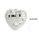 thumbnail image 3 of Heart Shaped Mirror Ball Ornaments for Christmas Tree and Home Party Decorations Set of 12, 3 of 9