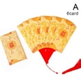 thumbnail image 4 of SharkTRUE FurNest 2025 Nouvel An Chinois Enveloppe Rouge en Forme d'Éventail Pliée Rouge Env, 4 of 8