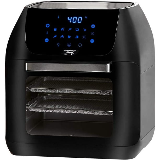 PowerXL Air Fryer Oven 12 Quart Hot Air Fryer, Rotisserie and Food