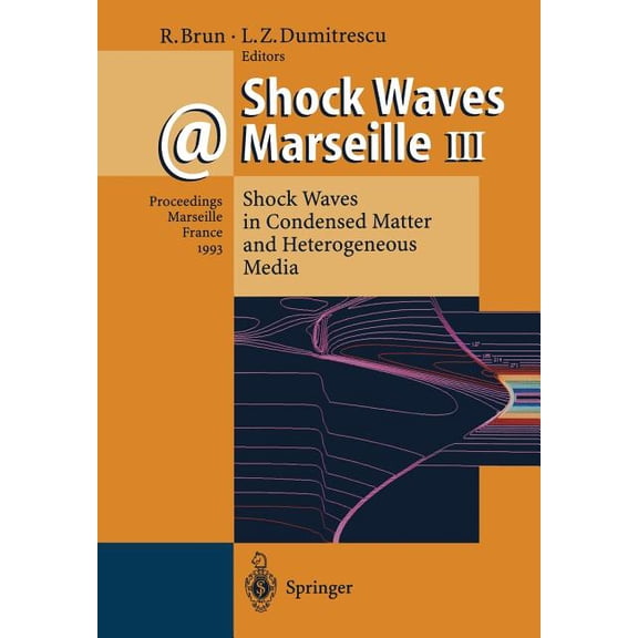 Shock Waves @ Marseille III: Shock Waves in Condensed Matter and Heterogeneous Media, (Paperback)