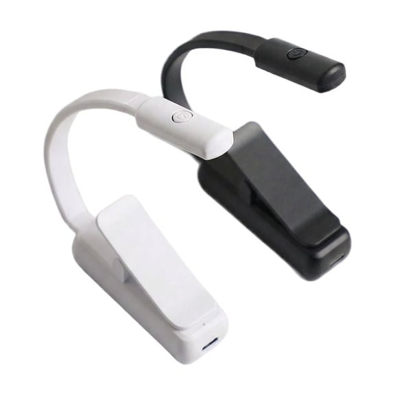 Led Clip-On Desk Lamp, Portable Rechargeable Eye-Caring Light For Study Bedside, Dorm Reading Night Light For Students & Home Office