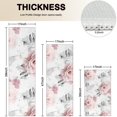 thumbnail image 4 of Pioneer Flower Floral Print Pattern Kitchen Rugs Sets Of 3,Kitchen Runner Rugs Non Skid Washable,Decorative Kitchen Floor Mats for Kitchen,Sink,Laundry,17"x30"+ 17"x47" + 17"x59", 4 of 6