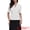 Cream White, variant on Women's Short Sleeve Business Suit Jacket Blazer S Dark Blue