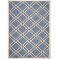 thumbnail image 2 of Safavieh Courtyard Blue Indoor Outdoor Rug - 9' x 12', 2 of 2
