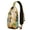 Pink-155, variant on Vintage Red Polka Dot Sling Backpack – Retro Dot Design Crossbody Shoulder Bag with Colorful Minimalist Dots, Perfect for Travel, Hiking & Everyday Use