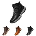 thumbnail image 4 of NOKIO Men'S Snow Trail Anti-Slip Shoes Men'S Snow Boots Men'S High Top Snow Boots Fashion Casual Trainers Breathable Flat Casual Shoes Winter Padded Warm Men'S Boots Men'S Anti-Cold Snow Boots, 4 of 5