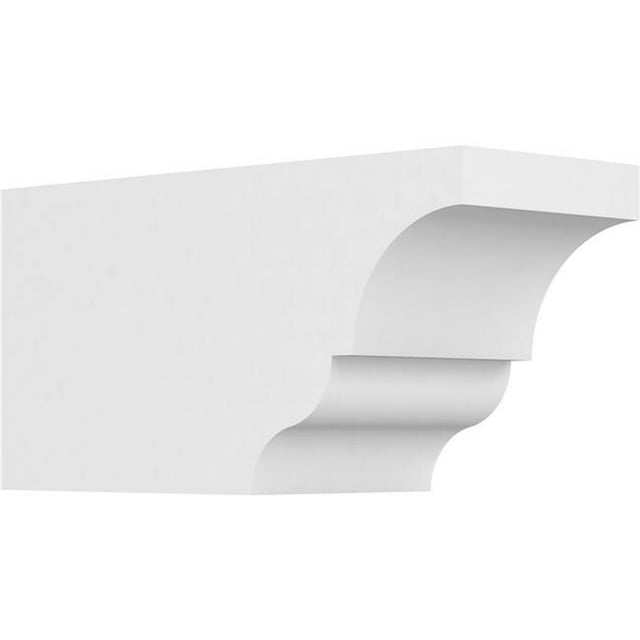 Ekena Millwork RFTP05X06X12ASH 6 x 5 x 12 in. Standard Asheboro Architectural Grade PVC Rafter Tail