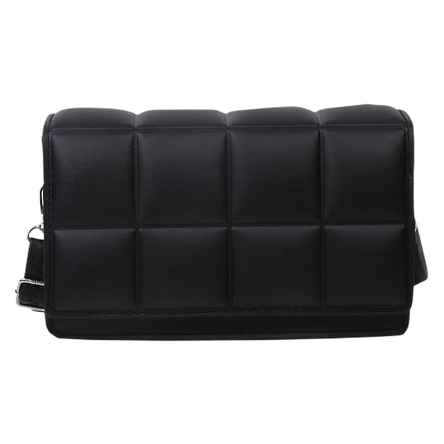 Bolso de cuero de PU para mujer, bolso con asa superior, informal negro1 jinwen bolsos cruzados de mujer