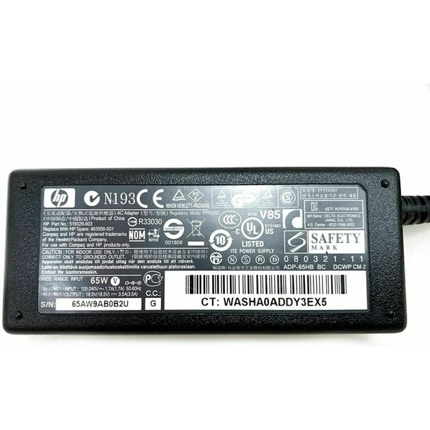 Chargeur pour ordinateur portable 65W Adaptateur universel pour HP