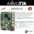 thumbnail image 2 of Mikrotik RB850Gx2 RouterBoard 5-port Gigabit Dual Core 533MHz CPU OSL5, 2 of 2