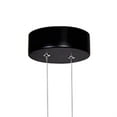thumbnail image 2 of CWI Lighting Pulley 4 in LED Black Mini Pendant, 2 of 3