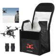 thumbnail image 4 of Ipo Battery Safe Bag, Safely Explosion-Proof Battery Bag  For Travel Charging Storage Batteries 2 Batteries, 4 of 8