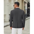 thumbnail image 4 of COOFANDY Men's Casual Blazer Jacket Slim Fit Two Button Suit Jackets Lightweight Knit Sport Coat, 4 of 6