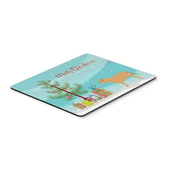 Carolines Treasures  Dogue de Bordeaux Merry Christmas Tree Mouse Pad - Hot Pad or Trivet