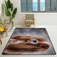 thumbnail image 3 of SKYSONIC Area Rug Cavalier King Charles Spaniel on Vintage Color Nursery Rug Floor Mat Kids Playing Mat 5'x 3'3" (60 x 39 in) for Living Room Bedroom, 3 of 6