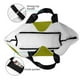 thumbnail image 4 of Balery Olive Bolsa Tote Estilo Estético con Cremalleras, Bolsa de Hombro, Bolsa de Compras Grande y Plegable, 4 of 8