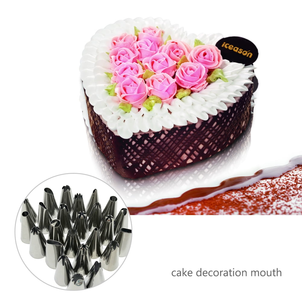 57 Piece Cake Decorating Supplies With Icing Tips Cupcake
