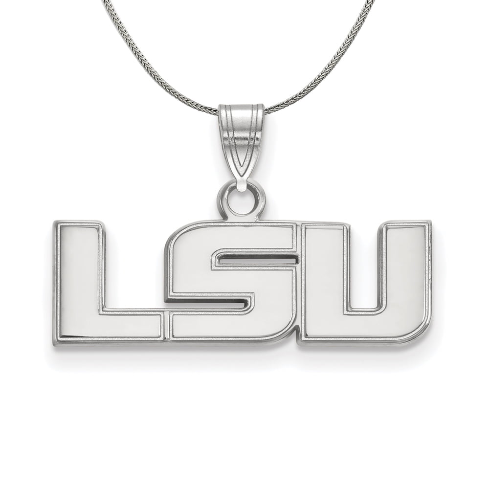 Sterling Louisiana Necklace and Bracelet Necklace - 16 inch