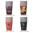 thumbnail image 2 of 10PCS Party Decor Pumpkin Happy Halloween Spider Disposable Cookware Tray Paper Cup Halloween Paper Plate PUMPKIN PAPER PLATE, 2 of 8