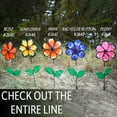 thumbnail image 5 of In the Breeze 2644 — 13.5-Inch Sunflower Spinner with Leaves, Realistic Printed Flower Spinner, 5 of 5