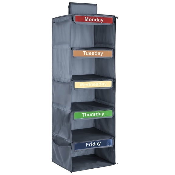 Kids Clothing Accessories Organizing Hanging Bag Durable Storage Pouch