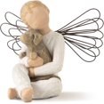 thumbnail image 1 of consolation angel, engraved hand-painted doll, 1 of 5