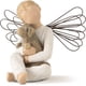 thumbnail image 1 of ángel del consuelo, muñeca pintada a mano grabada JAMW Sencillez, 1 of 5