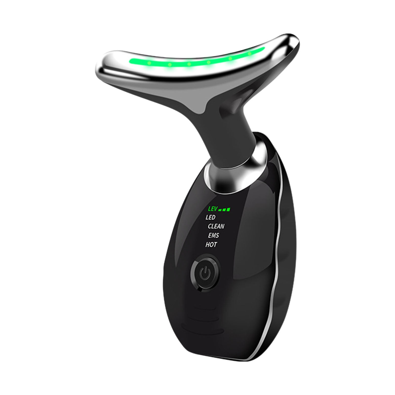 EARSTMAKEUP Clearance Face and Neck Beauty Device, Multifunctional Facial Skin Care Tool, 7 Color Led Face Neck Massager for Skin Care Routine at Home(white)