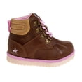 thumbnail image 2 of Beverly Hills Polo Club Toddler Girls Boots, Brown, 8, 2 of 7