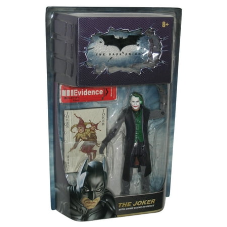DC Comics Batman The Dark Knight Joker Figure w/ Crime Scene Evidence