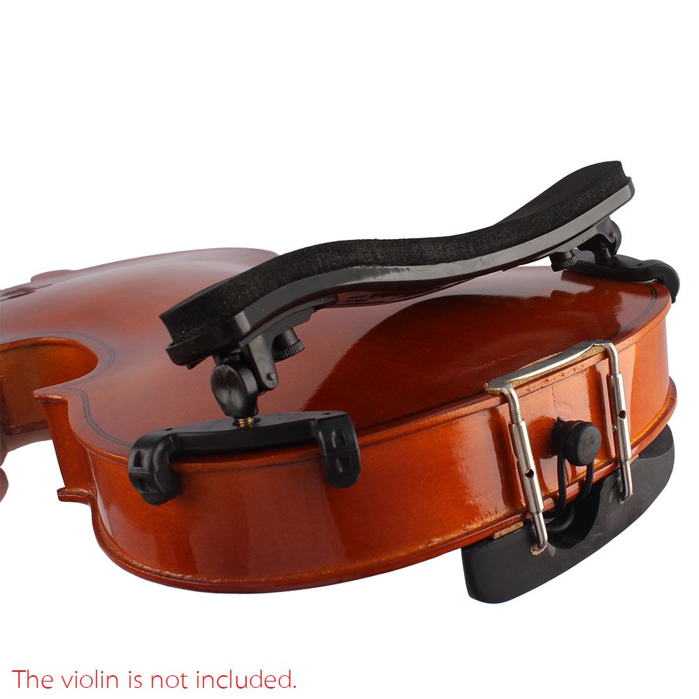 Adjustable Universal Type Violin Shoulder Rest Plastic EVA Padded for 3