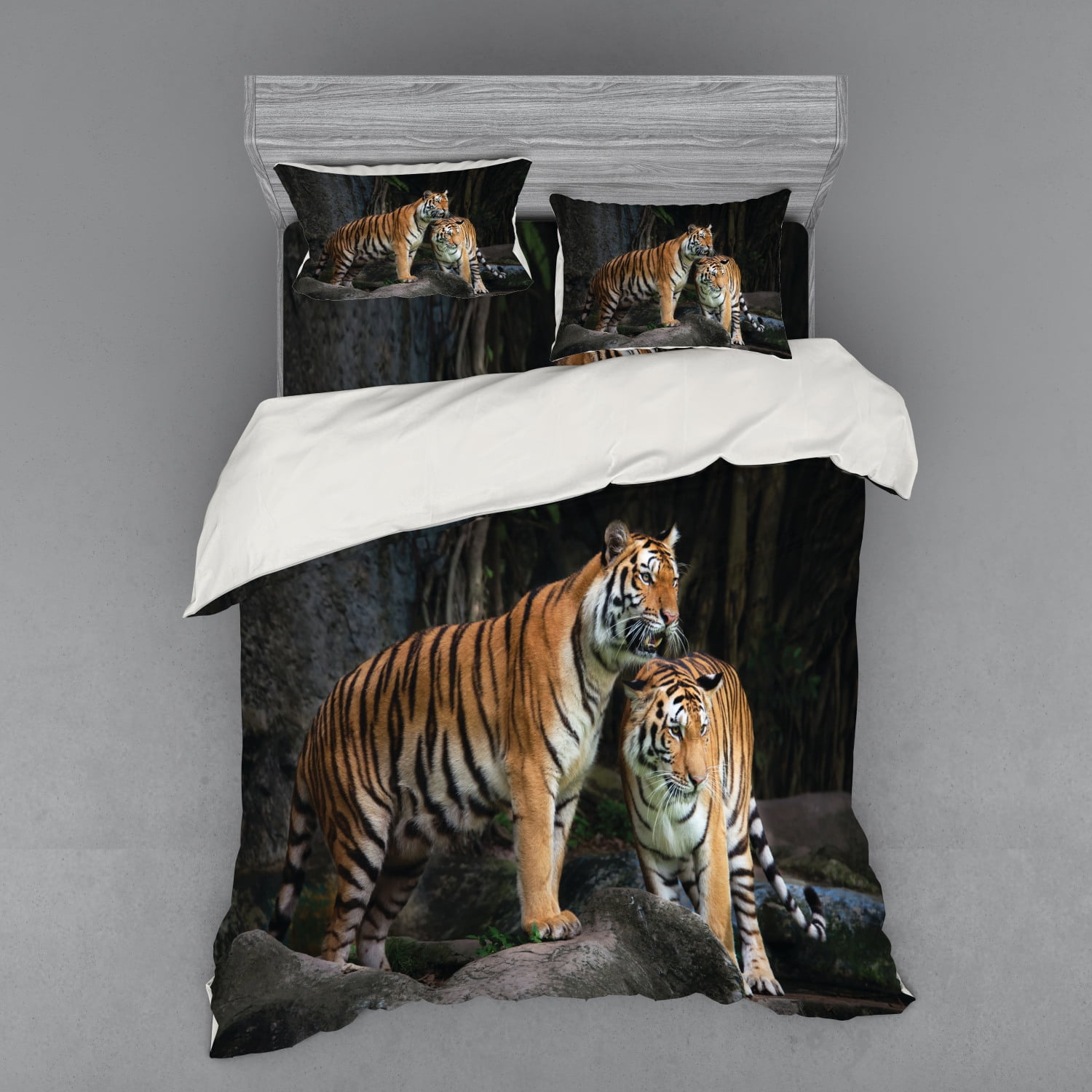 jungle animal duvet cover