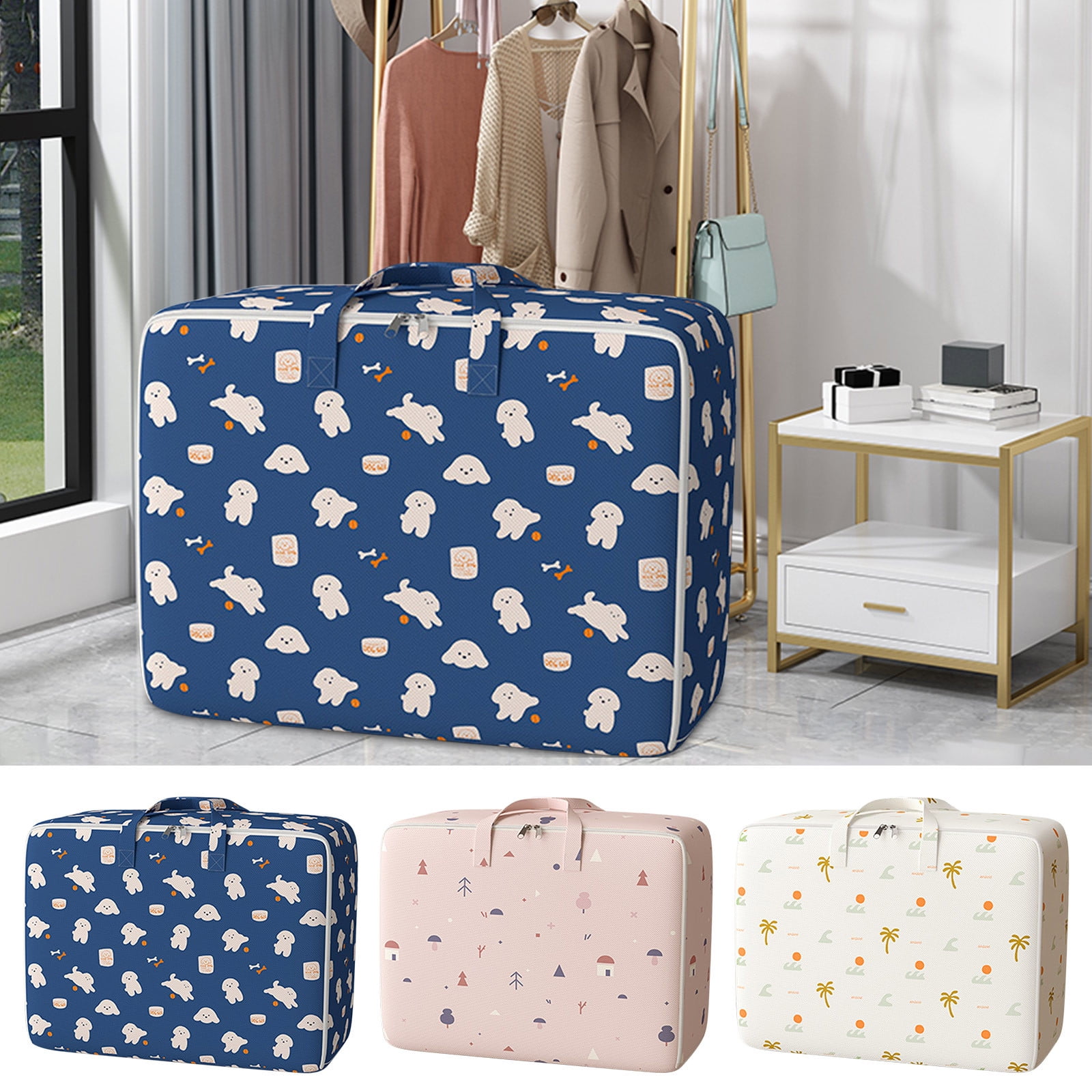 Iumwxz Organisateurs et Rangement Rangement pour Couette Sac de