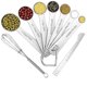 thumbnail image 1 of Measuring spoon measuring ruler, dishwasher safe, stainless steel, 1 of 5