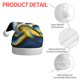 thumbnail image 4 of Gorros navideños personalizados para adultos del equipo de fútbol Chargers, gorros con decoración navideña, gorros de regalo navideño, 4 of 7